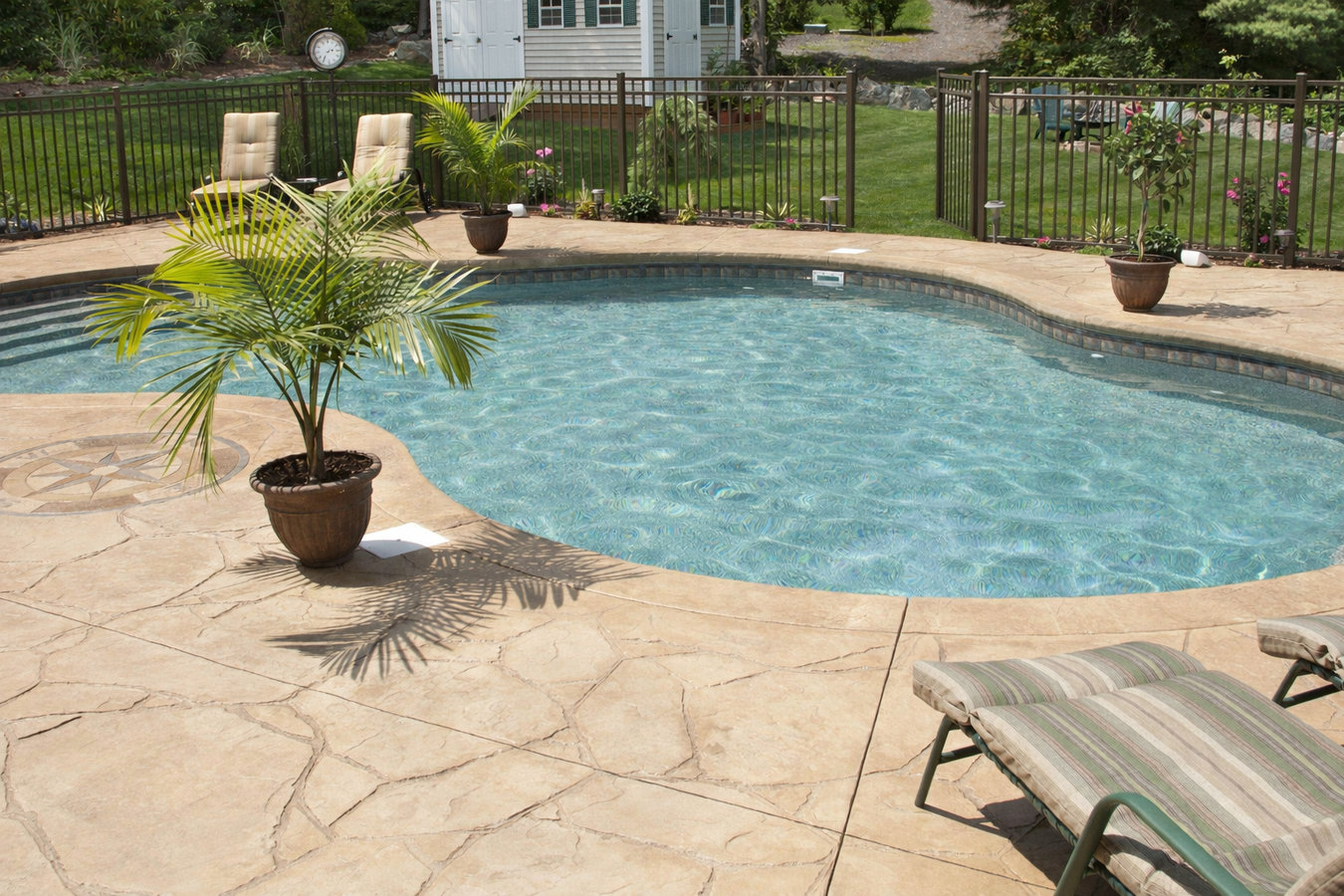 Concrete pool decks in Ventura, CA