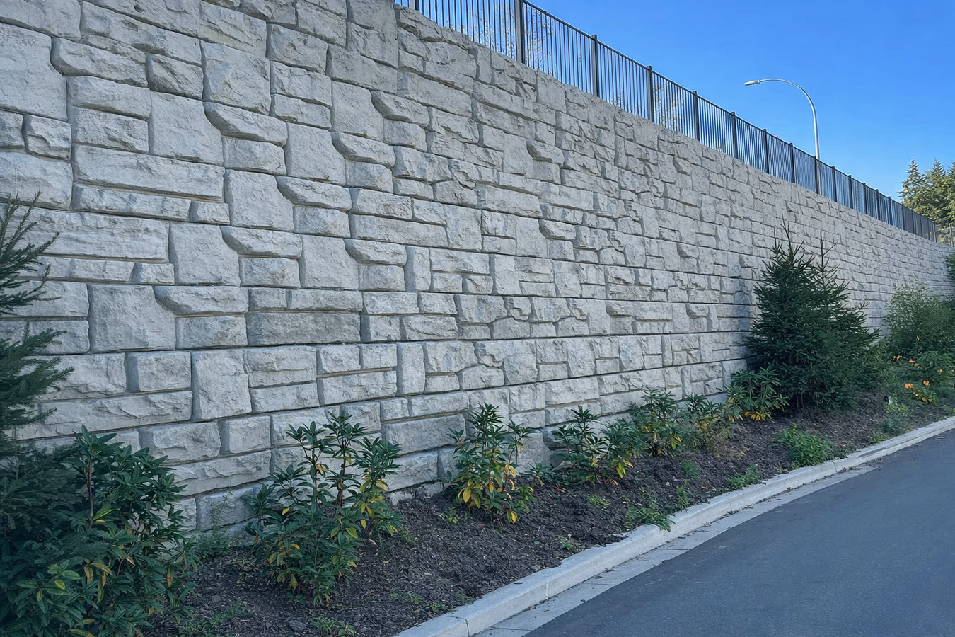 Concrete retaining walls in Ventura, CA