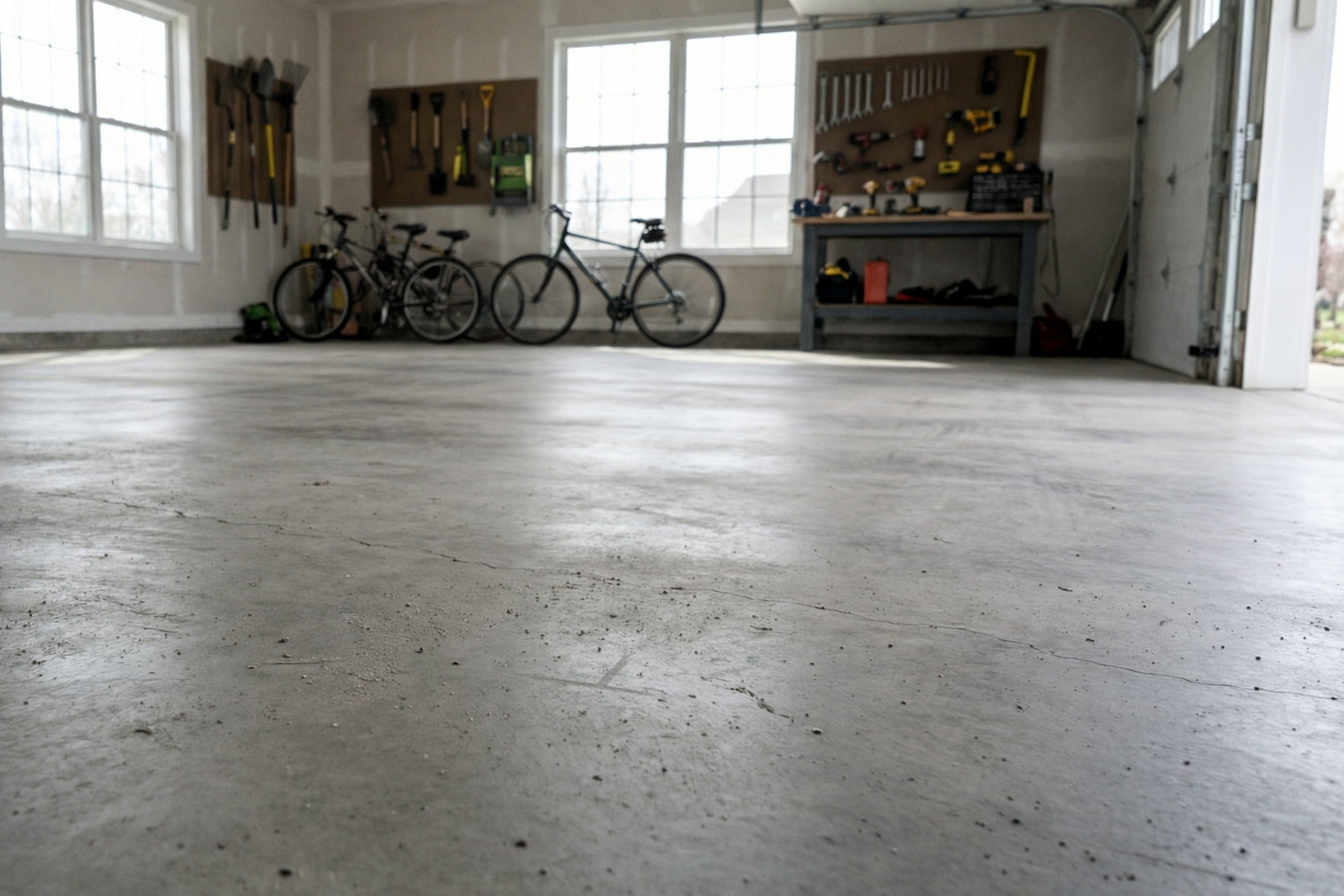 Garage floor concrete in Ventura, CA